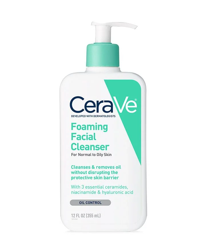 Cerave Foaming Facial Cleanser for normal&oily skin 355ml