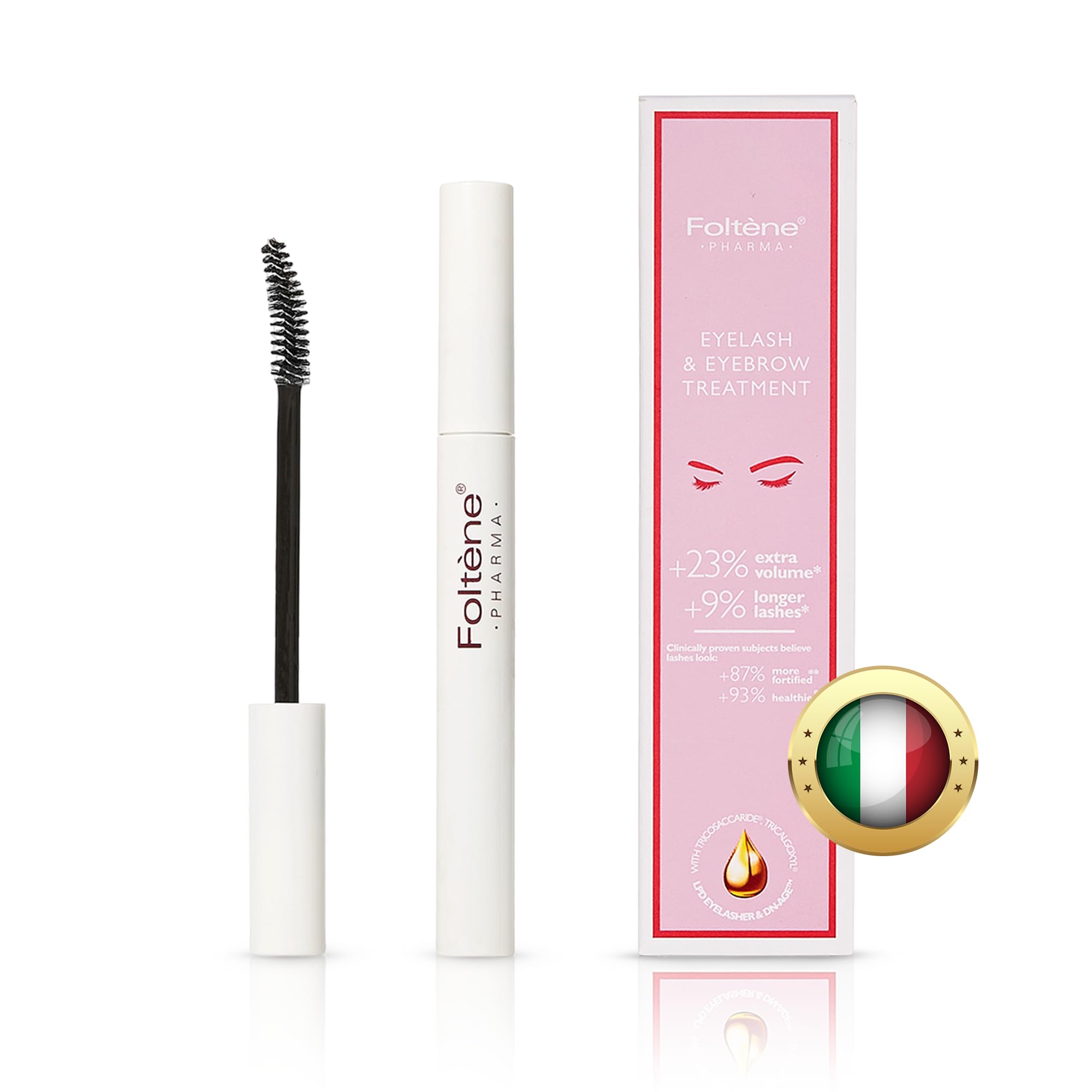 Foltene eyelash&eye brow serum 6.5ml فولتن معالج ومكثف للرموش والحواجب